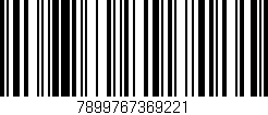 Código de barras (EAN, GTIN, SKU, ISBN): '7899767369221'