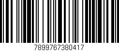 Código de barras (EAN, GTIN, SKU, ISBN): '7899767380417'