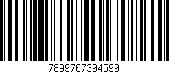 Código de barras (EAN, GTIN, SKU, ISBN): '7899767394599'