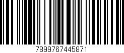 Código de barras (EAN, GTIN, SKU, ISBN): '7899767445871'
