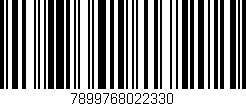 Código de barras (EAN, GTIN, SKU, ISBN): '7899768022330'