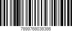 Código de barras (EAN, GTIN, SKU, ISBN): '7899768038386'