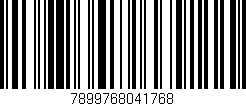Código de barras (EAN, GTIN, SKU, ISBN): '7899768041768'