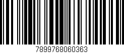 Código de barras (EAN, GTIN, SKU, ISBN): '7899768060363'