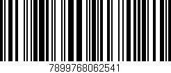 Código de barras (EAN, GTIN, SKU, ISBN): '7899768062541'