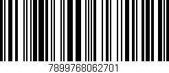 Código de barras (EAN, GTIN, SKU, ISBN): '7899768062701'