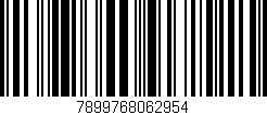 Código de barras (EAN, GTIN, SKU, ISBN): '7899768062954'