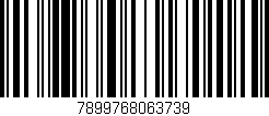 Código de barras (EAN, GTIN, SKU, ISBN): '7899768063739'
