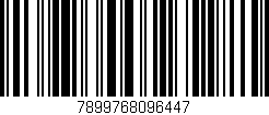 Código de barras (EAN, GTIN, SKU, ISBN): '7899768096447'