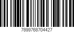 Código de barras (EAN, GTIN, SKU, ISBN): '7899768704427'