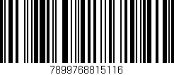 Código de barras (EAN, GTIN, SKU, ISBN): '7899768815116'