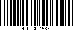 Código de barras (EAN, GTIN, SKU, ISBN): '7899768815673'