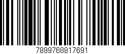 Código de barras (EAN, GTIN, SKU, ISBN): '7899768817691'