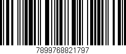 Código de barras (EAN, GTIN, SKU, ISBN): '7899768821797'