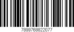 Código de barras (EAN, GTIN, SKU, ISBN): '7899768822077'