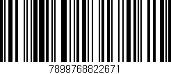 Código de barras (EAN, GTIN, SKU, ISBN): '7899768822671'