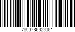 Código de barras (EAN, GTIN, SKU, ISBN): '7899768823081'