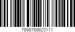 Código de barras (EAN, GTIN, SKU, ISBN): '7899768823111'