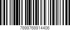 Código de barras (EAN, GTIN, SKU, ISBN): '7899768914406'
