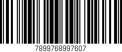 Código de barras (EAN, GTIN, SKU, ISBN): '7899768997607'