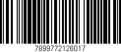 Código de barras (EAN, GTIN, SKU, ISBN): '7899772126017'