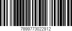 Código de barras (EAN, GTIN, SKU, ISBN): '7899773022912'