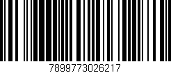 Código de barras (EAN, GTIN, SKU, ISBN): '7899773026217'