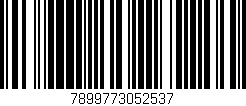 Código de barras (EAN, GTIN, SKU, ISBN): '7899773052537'