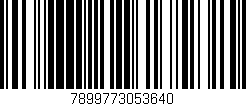 Código de barras (EAN, GTIN, SKU, ISBN): '7899773053640'