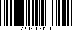 Código de barras (EAN, GTIN, SKU, ISBN): '7899773060198'