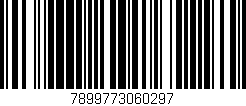 Código de barras (EAN, GTIN, SKU, ISBN): '7899773060297'