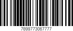 Código de barras (EAN, GTIN, SKU, ISBN): '7899773067777'