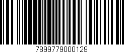 Código de barras (EAN, GTIN, SKU, ISBN): '7899779000129'
