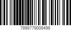 Código de barras (EAN, GTIN, SKU, ISBN): '7899779009498'