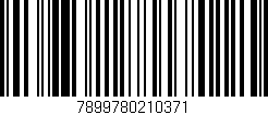 Código de barras (EAN, GTIN, SKU, ISBN): '7899780210371'