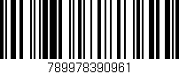 Código de barras (EAN, GTIN, SKU, ISBN): '789978390961'