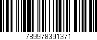 Código de barras (EAN, GTIN, SKU, ISBN): '789978391371'