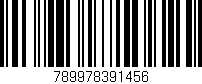 Código de barras (EAN, GTIN, SKU, ISBN): '789978391456'
