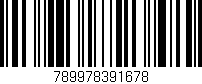 Código de barras (EAN, GTIN, SKU, ISBN): '789978391678'