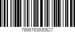 Código de barras (EAN, GTIN, SKU, ISBN): '7899783930627'