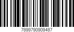 Código de barras (EAN, GTIN, SKU, ISBN): '7899790909487'