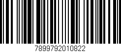 Código de barras (EAN, GTIN, SKU, ISBN): '7899792010822'