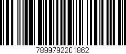 Código de barras (EAN, GTIN, SKU, ISBN): '7899792201862'