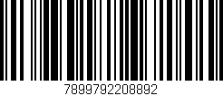 Código de barras (EAN, GTIN, SKU, ISBN): '7899792208892'