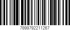 Código de barras (EAN, GTIN, SKU, ISBN): '7899792211267'