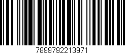 Código de barras (EAN, GTIN, SKU, ISBN): '7899792213971'