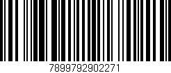 Código de barras (EAN, GTIN, SKU, ISBN): '7899792902271'