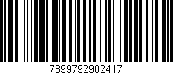 Código de barras (EAN, GTIN, SKU, ISBN): '7899792902417'