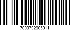 Código de barras (EAN, GTIN, SKU, ISBN): '7899792906811'
