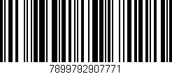 Código de barras (EAN, GTIN, SKU, ISBN): '7899792907771'
